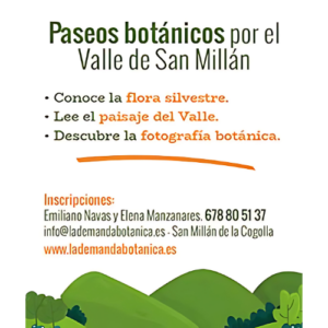 Logo La Demanda Botánica - Ecoturismo y rutas botánicas en Sierra de La Demanda (Base San Millán, Rioja Alta)